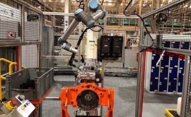 UR10 robots at Ford Dagenham automotive plant
