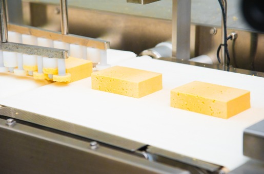 Cheese production with Industrial Robots