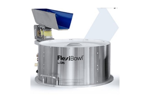 Flexibowl feeds bulk parts into an assembly process