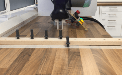 Universal robots cobot precision pick and place application with electronic gripper