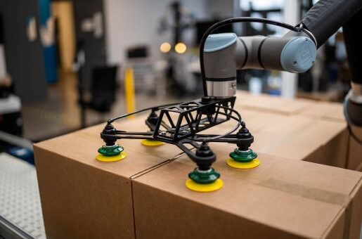 PowerPick is a robot gripper designed for robust tasks including palletising