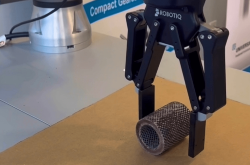 Object detection robotiq wrist camera and two finger gripper pick and place feasibility trial