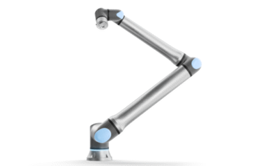 The UR8 Long cobot offers long reach in a compact footprint.
