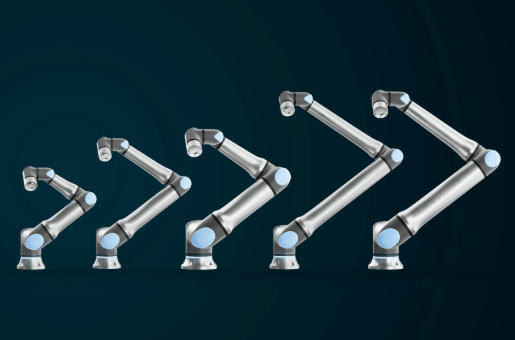 UR Series robots: UR8 Long, UR15, UR18, UR20 and UR30.