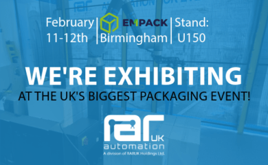 RARUK Automation is exhibiting at Packaging Innovations & EMPACK 2026.