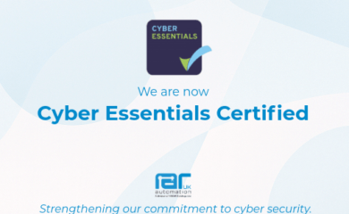 RARUK Automation is Cyber Essentials Certified