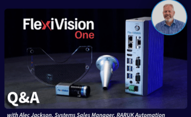 FlexiVision One Q&A with Alec Jackson, Systems Sales Manager at RARUK Automation.